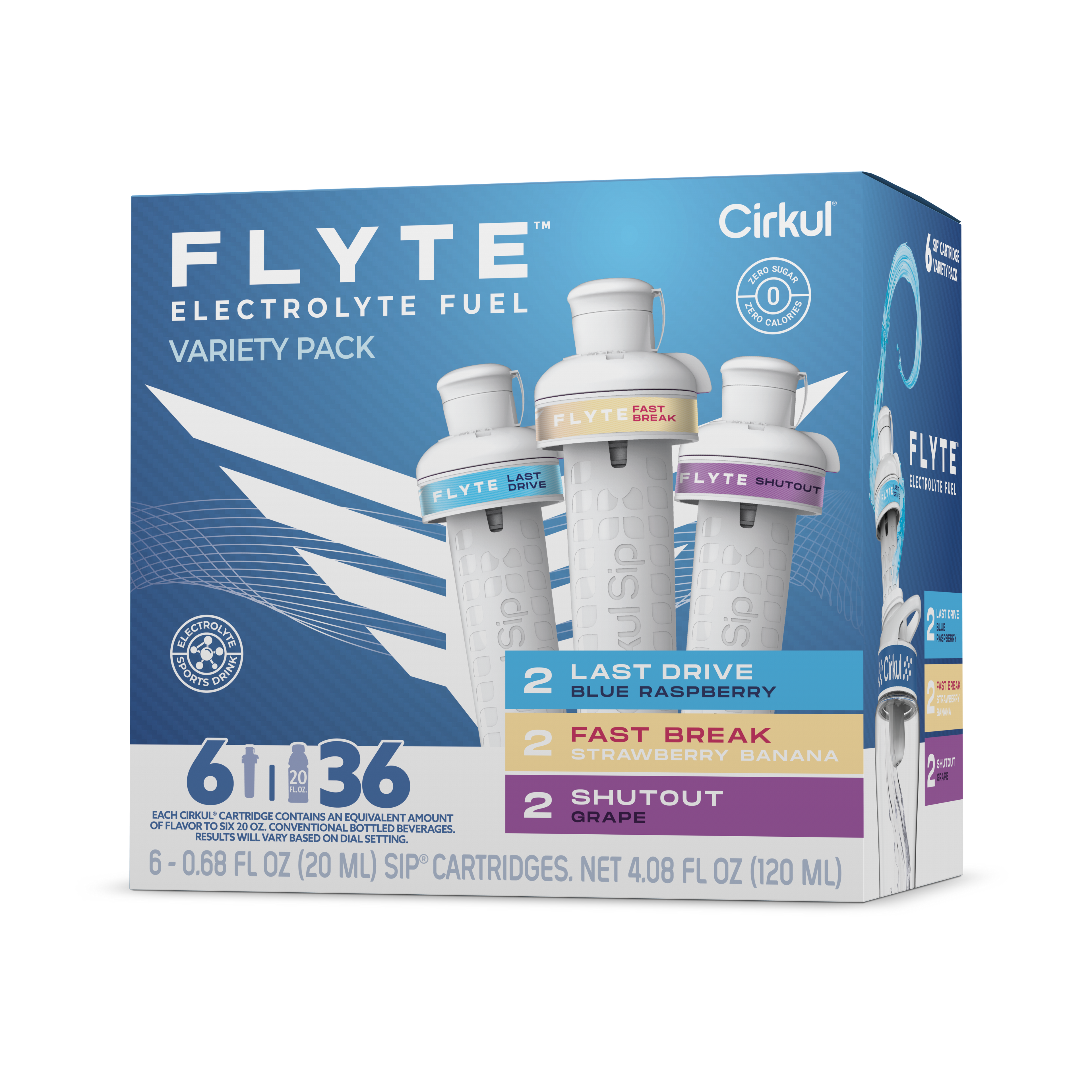 Flyte® 6-Pack Variety Pack - Core Mix