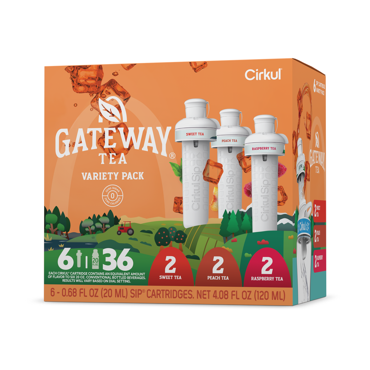 Gateway Tea® 6-Pack Variety Pack - Tea Set