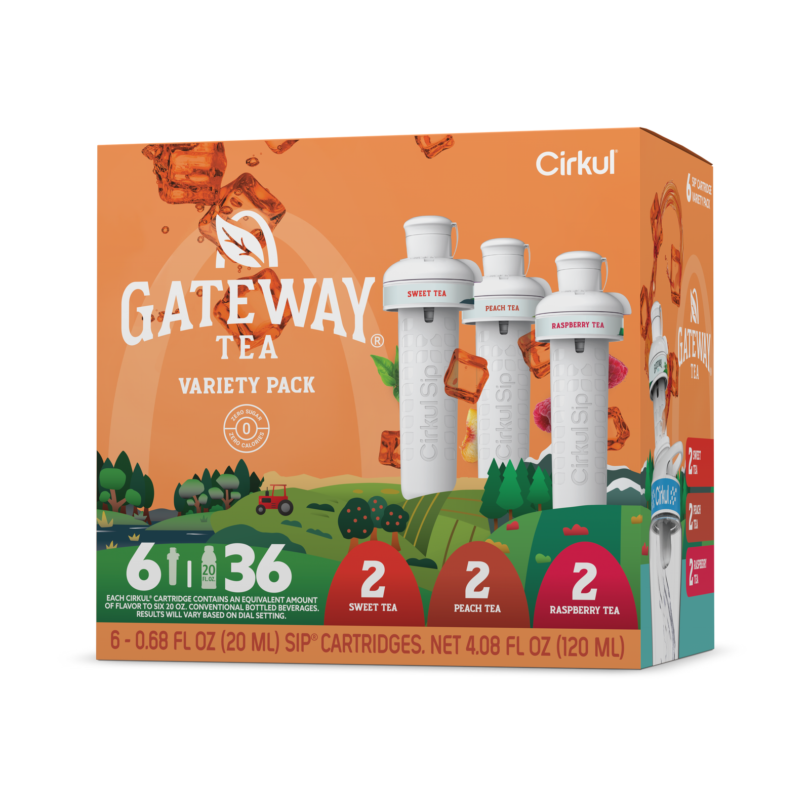Gateway Tea® 6-Pack Variety Pack - Tea Set