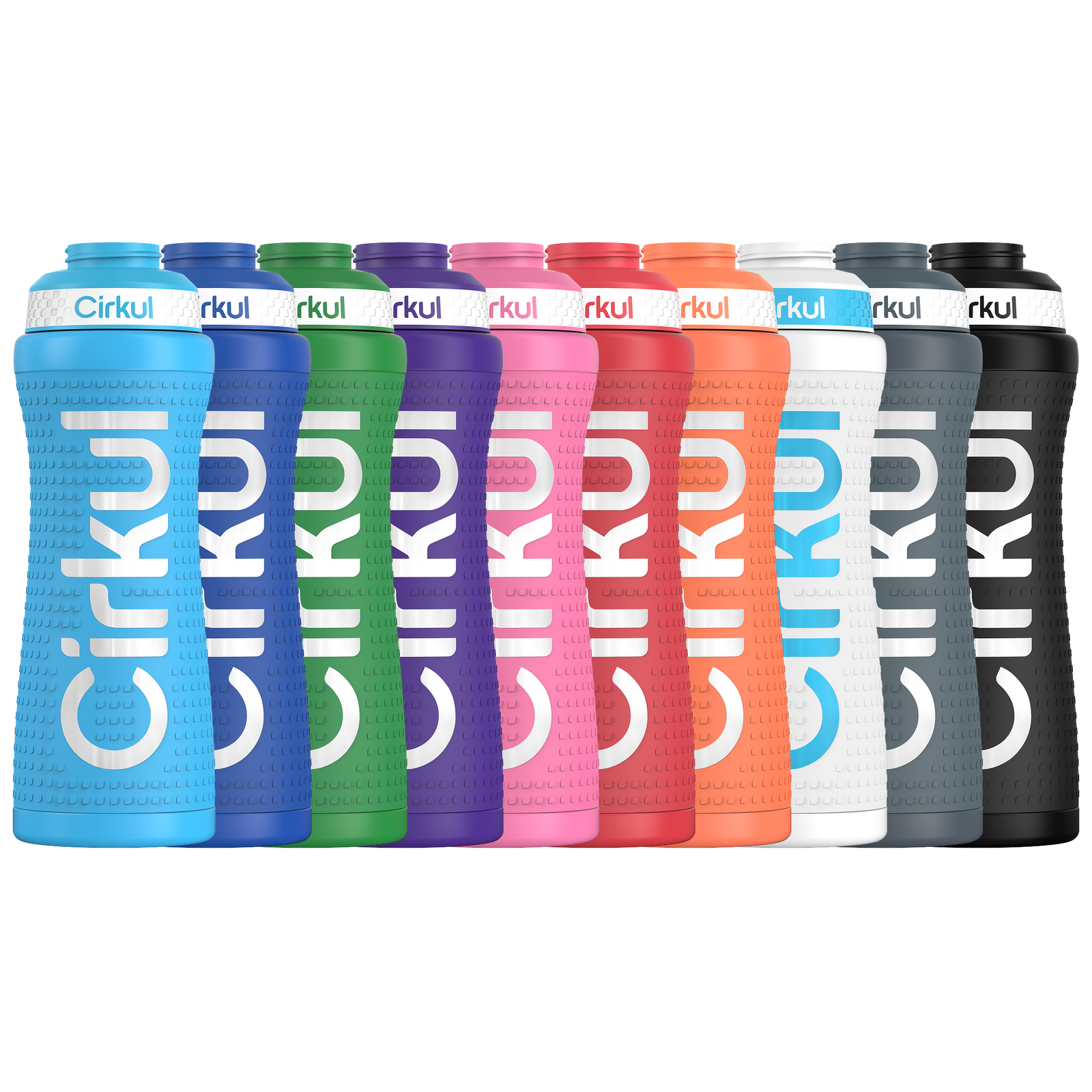 22oz. Grip Stainless Steel Bottle & Sport Lid - Travel Bottle