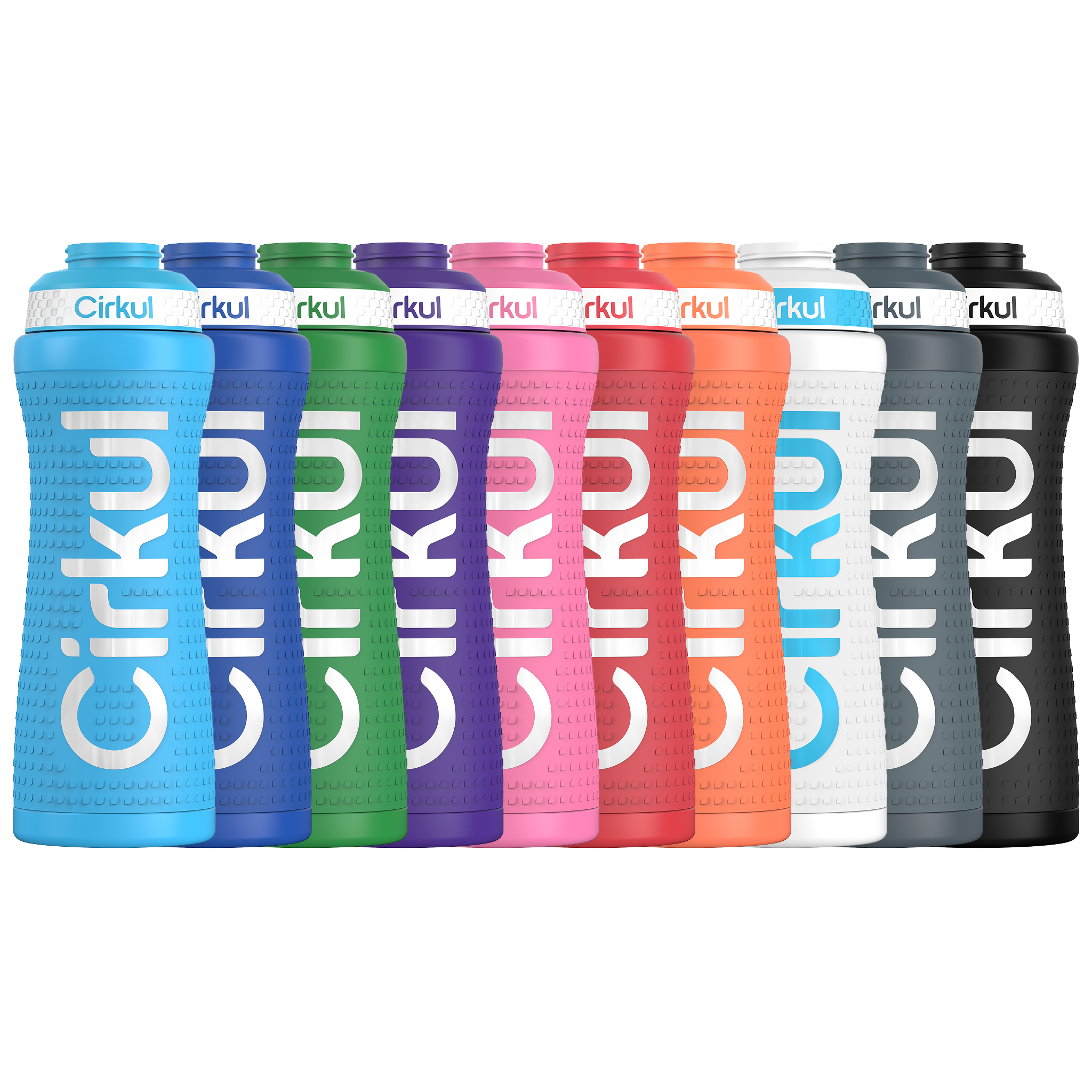 22oz. Grip Stainless Steel Bottle & Sport Lid - Travel Bottle