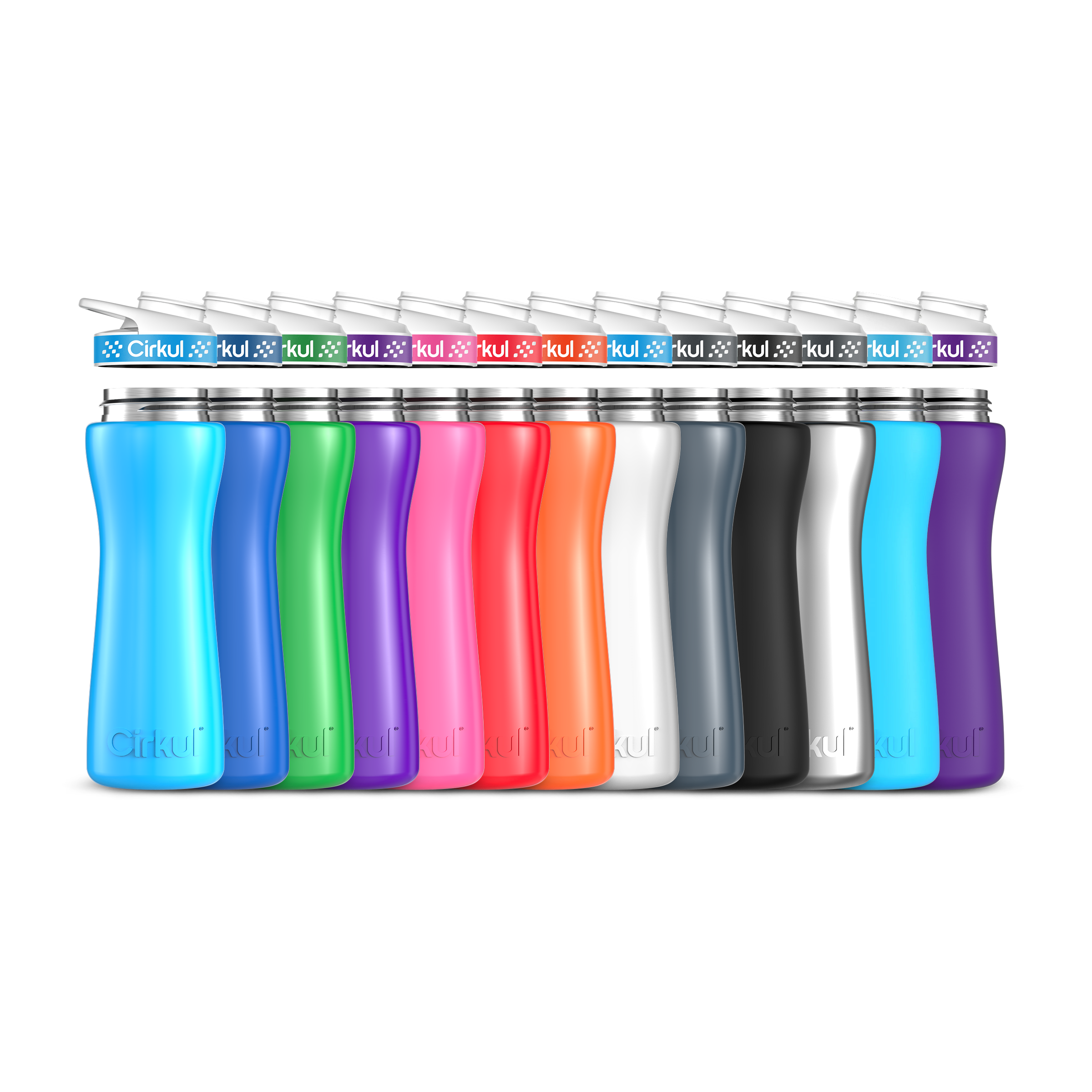 22oz. Stainless Steel Bottle & Comfort Grip Lid - Comfort Pick