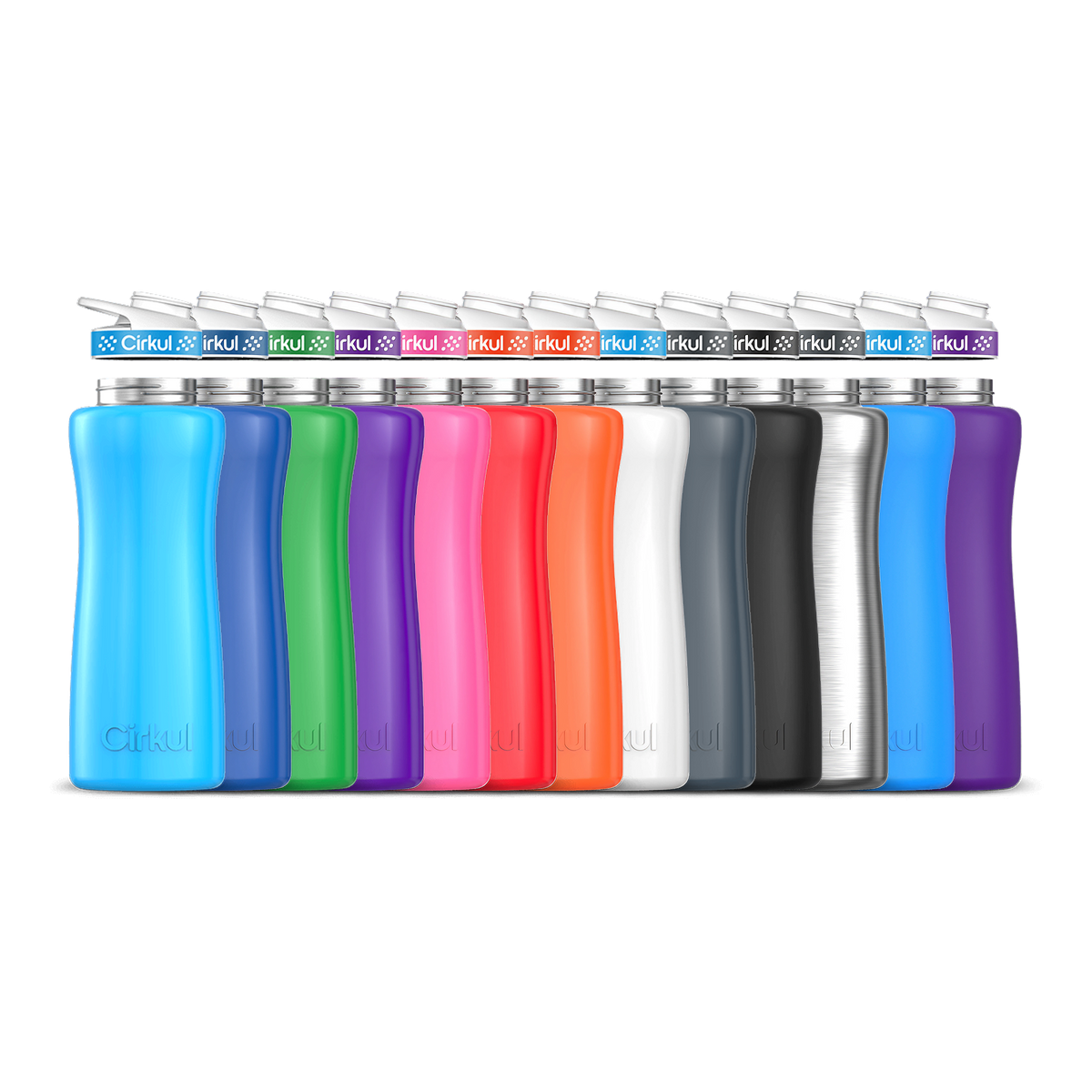 32oz. Stainless Steel Bottle & Comfort Grip Lid - Easy Grip