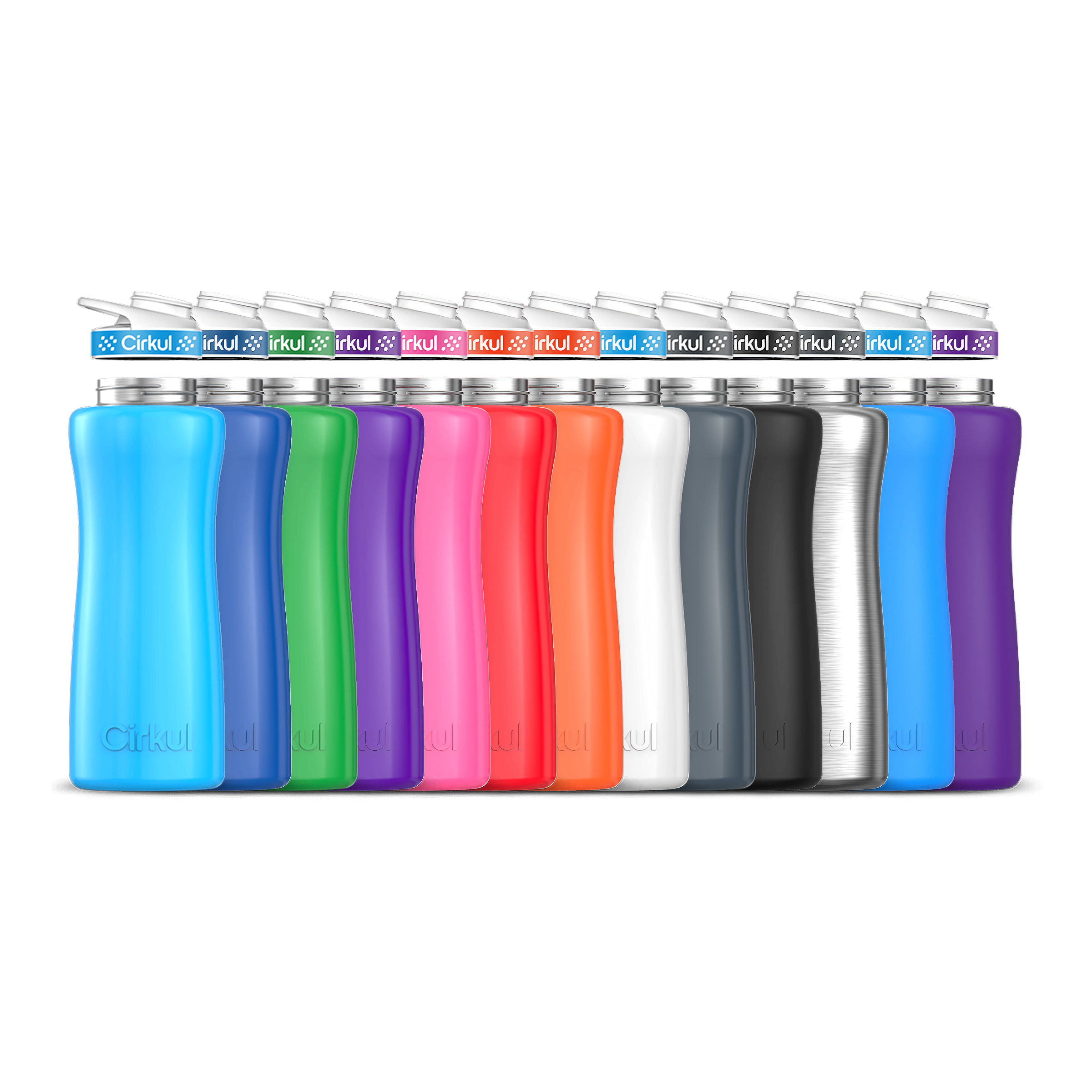 32oz. Stainless Steel Bottle & Comfort Grip Lid - Easy Grip