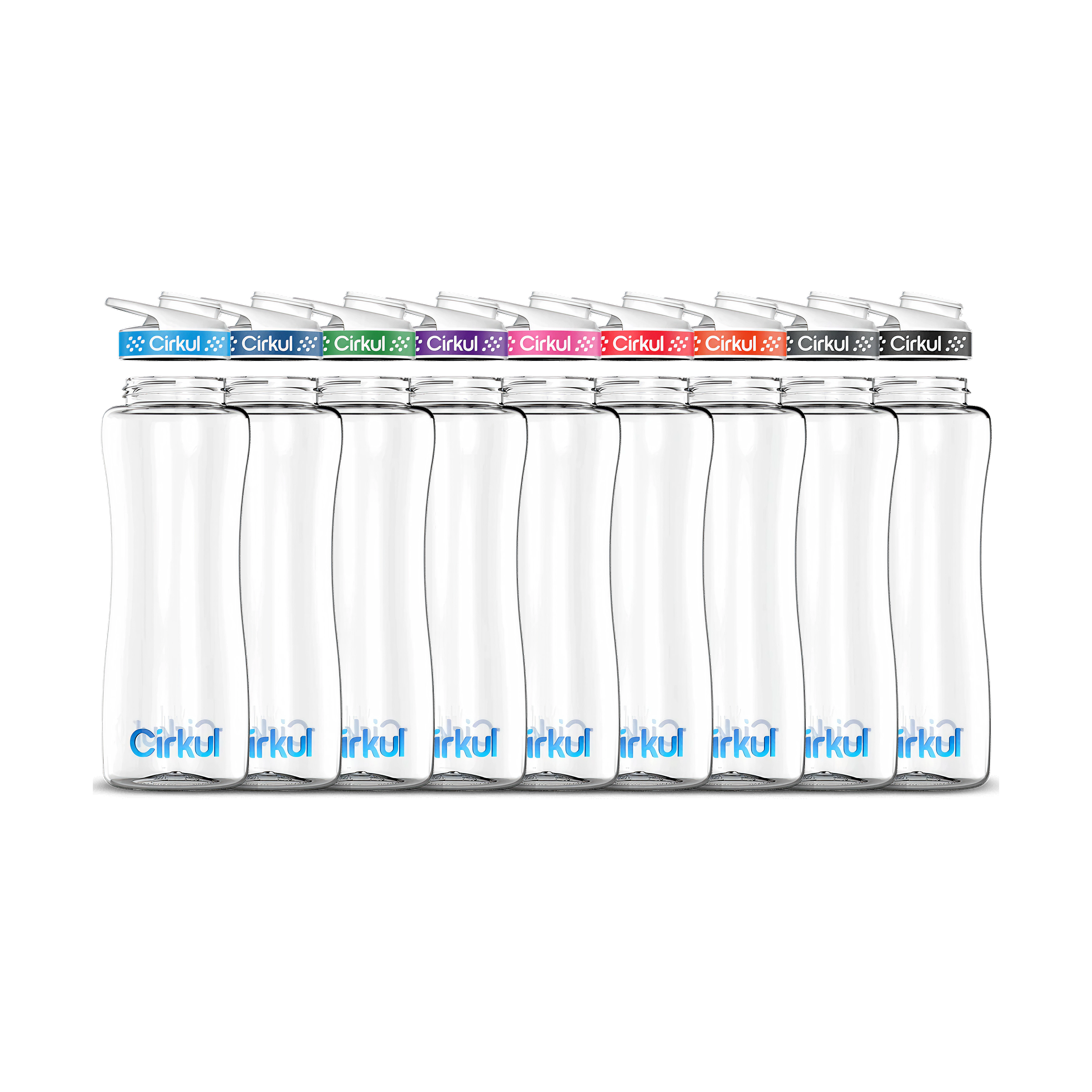 32oz. Plastic Bottle & Comfort Grip Lid - Easy Grip