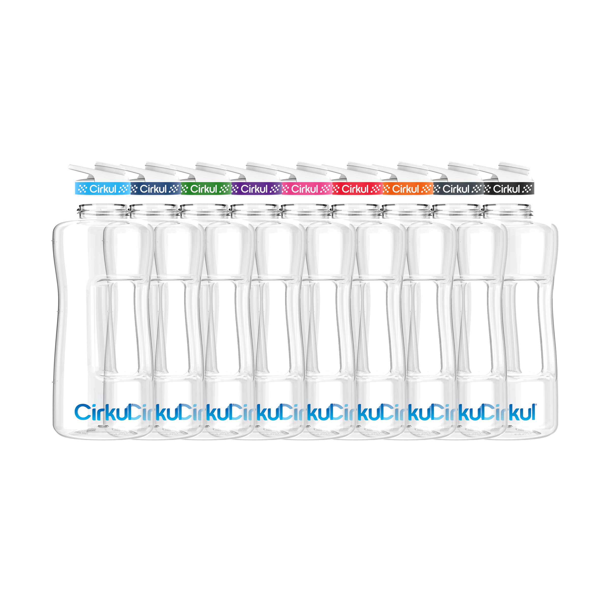 62oz. Plastic Bottle & Comfort Grip Lid - Outdoor Ready
