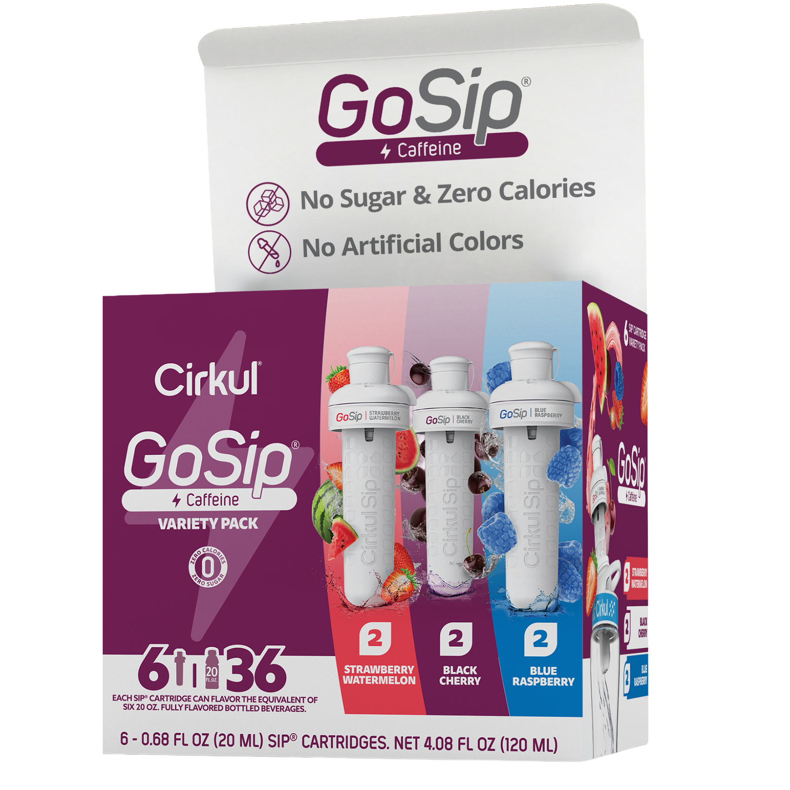 GoSip® 6-Pack Variety Pack - Daily Rotation