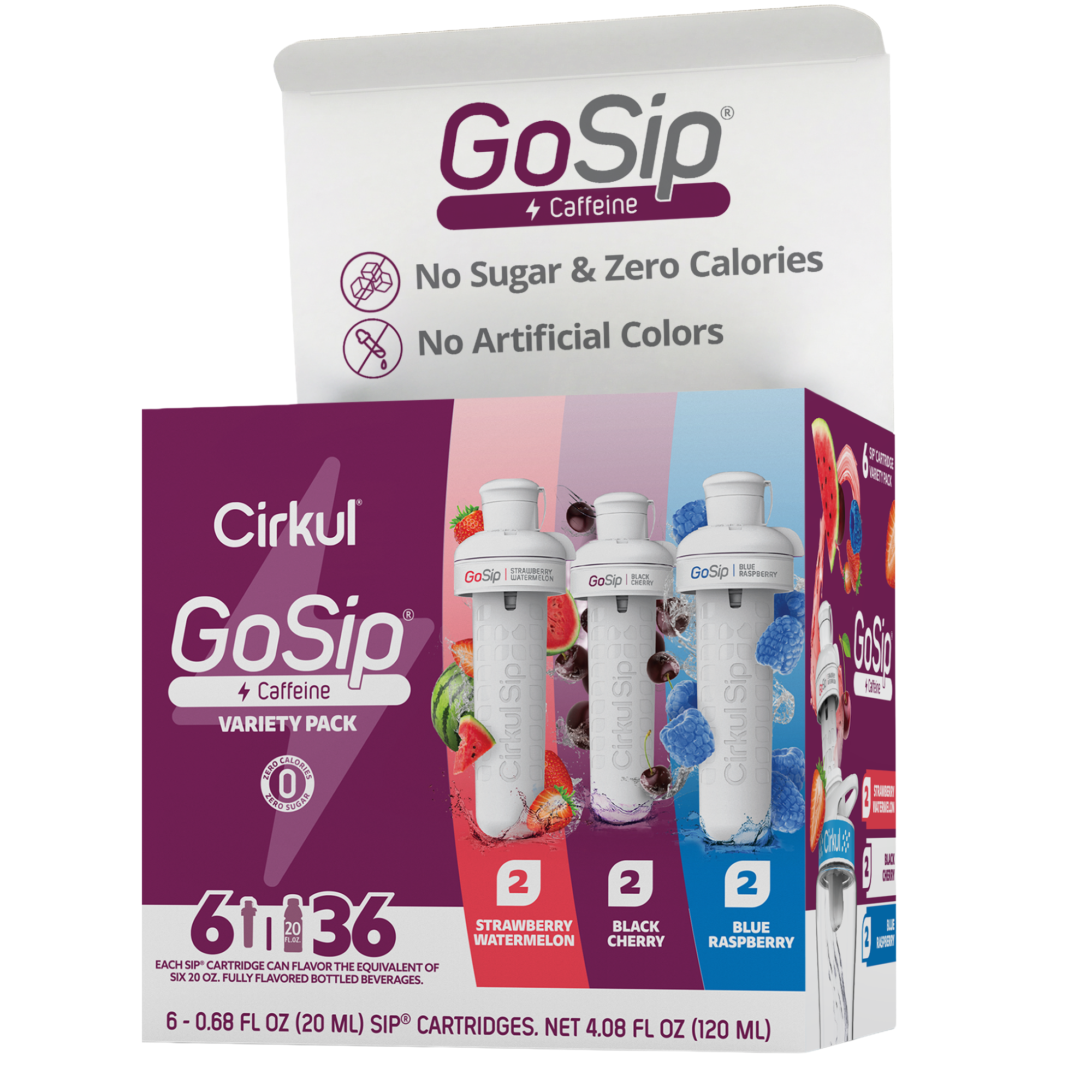 GoSip® 6-Pack Variety Pack - Daily Rotation