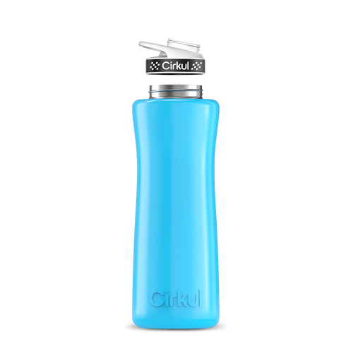 42oz. Stainless Steel Bottle & Comfort Grip Lid - Travel Bottle