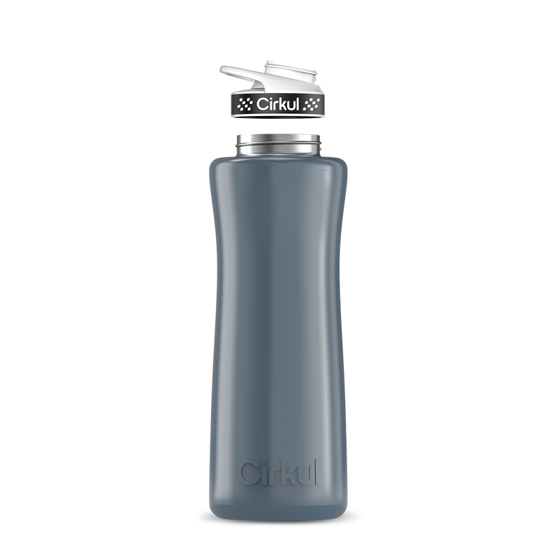 42oz. Stainless Steel Bottle & Comfort Grip Lid - Travel Bottle