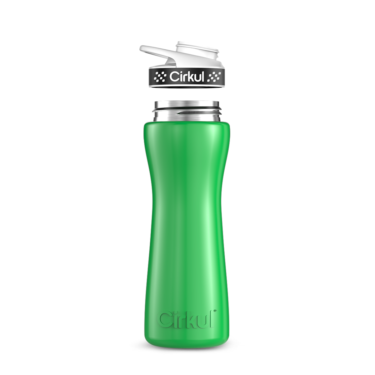 22oz. Stainless Steel Bottle & Comfort Grip Lid - Modern Carry