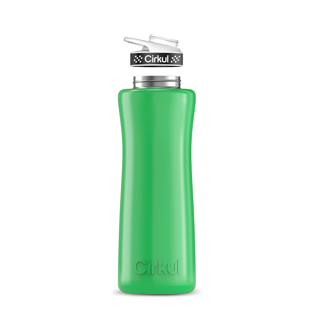 42oz. Stainless Steel Bottle & Comfort Grip Lid - Travel Bottle