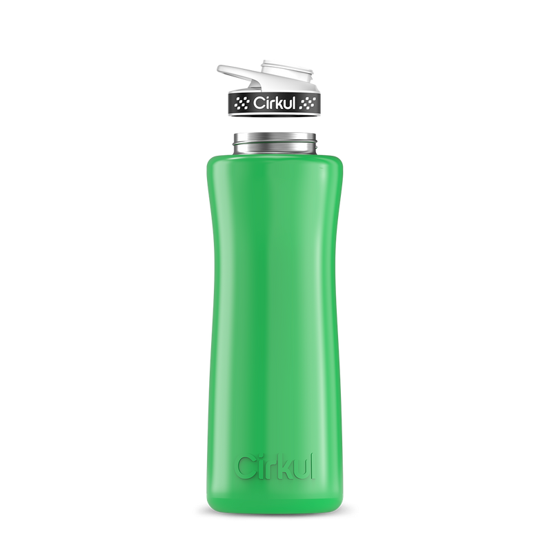42oz. Stainless Steel Bottle & Comfort Grip Lid - Travel Bottle