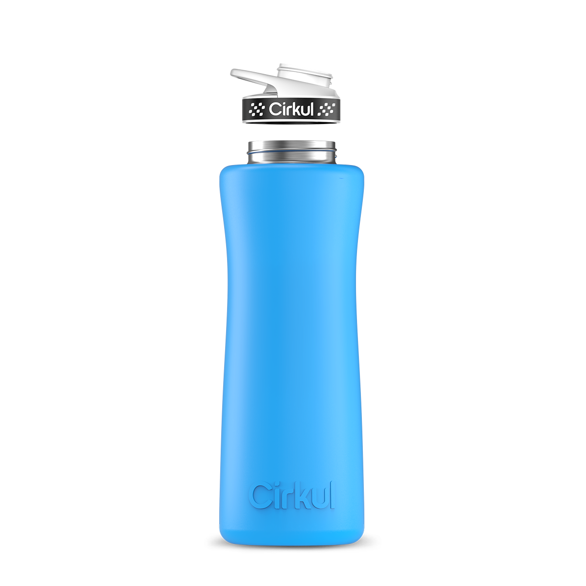 42oz. Stainless Steel Bottle & Comfort Grip Lid - Travel Bottle