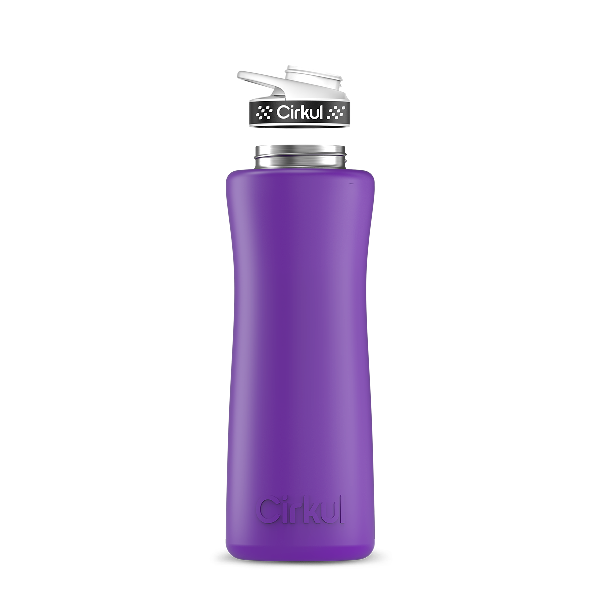 42oz. Stainless Steel Bottle & Comfort Grip Lid - Travel Bottle