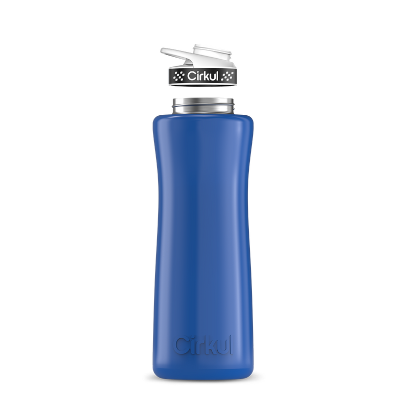 42oz. Stainless Steel Bottle & Comfort Grip Lid - Travel Bottle