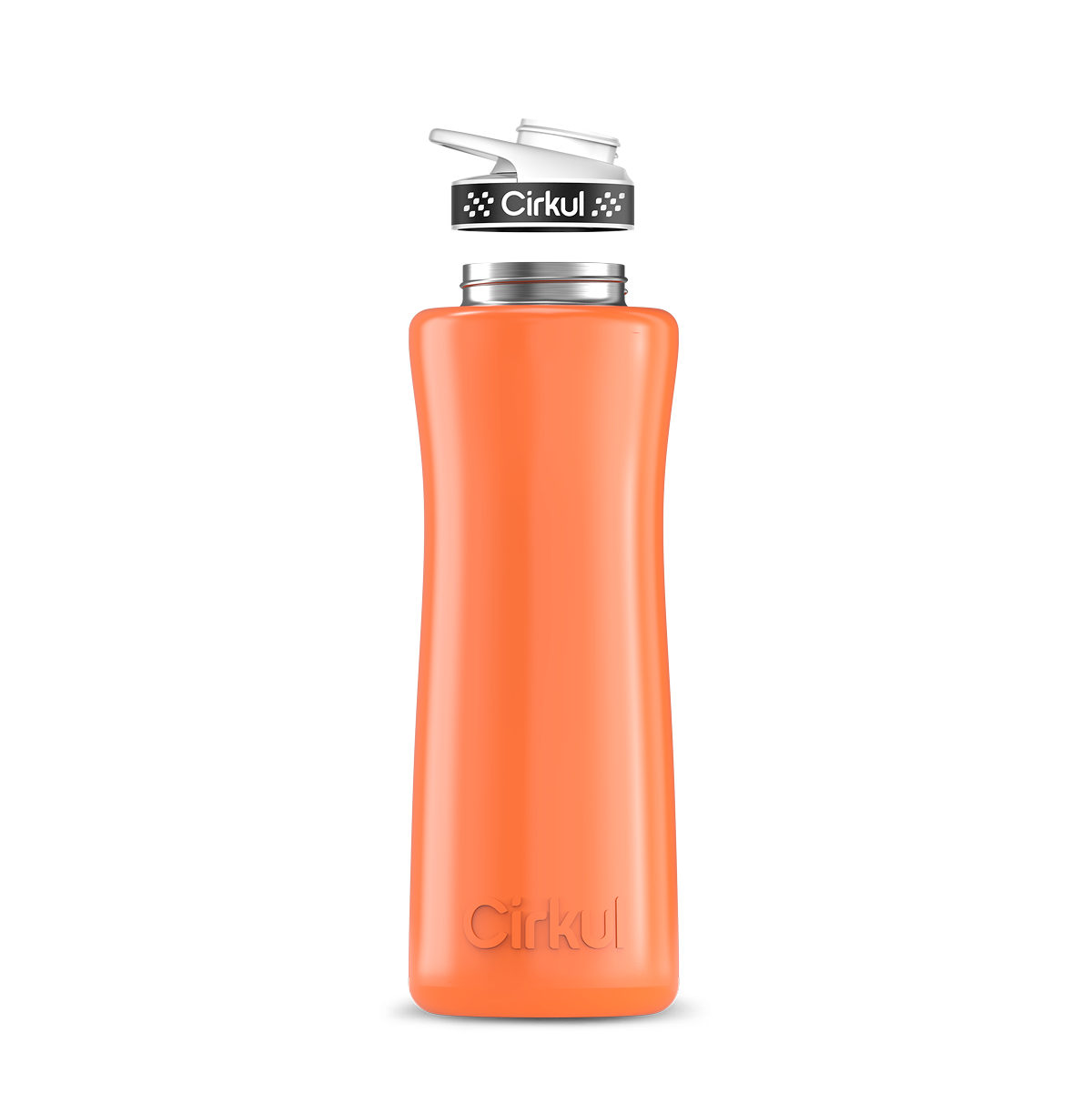 42oz. Stainless Steel Bottle & Comfort Grip Lid - Travel Bottle