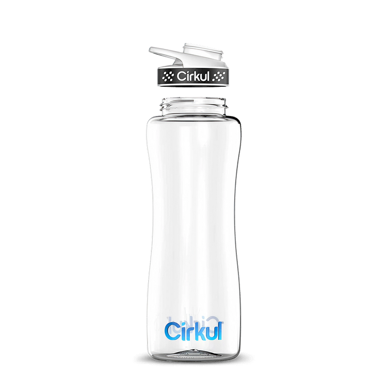 32oz. Plastic Bottle & Comfort Grip Lid - Easy Grip