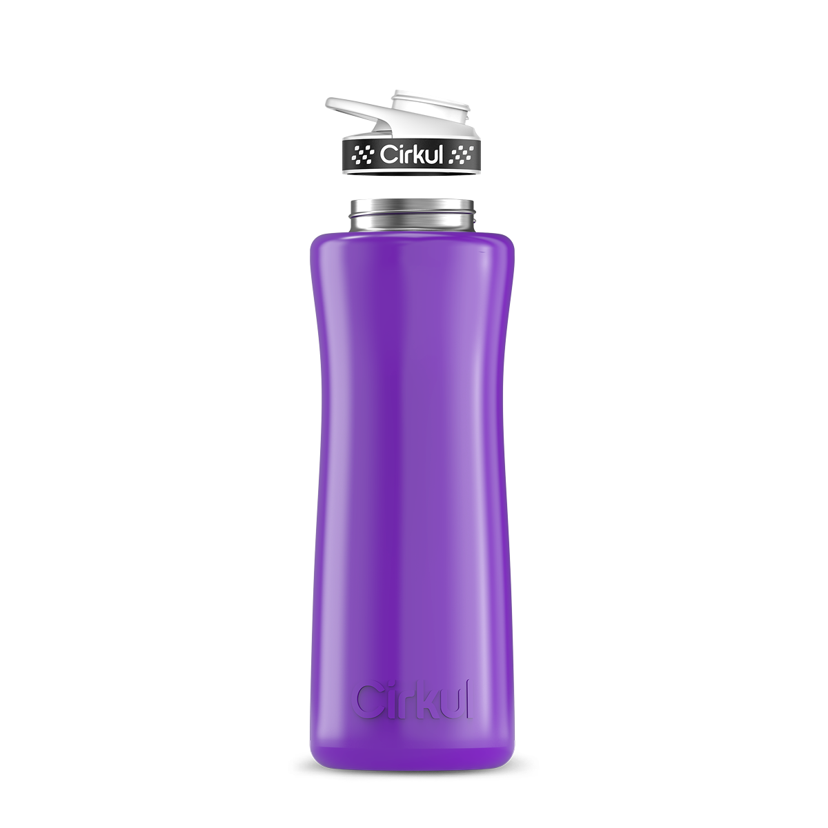 42oz. Stainless Steel Bottle & Comfort Grip Lid - Travel Bottle