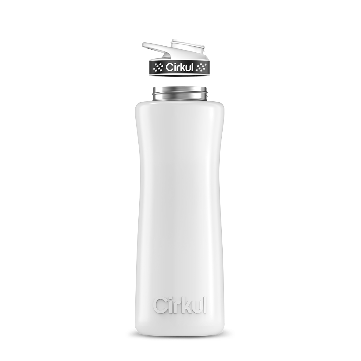 42oz. Stainless Steel Bottle & Comfort Grip Lid - Travel Bottle