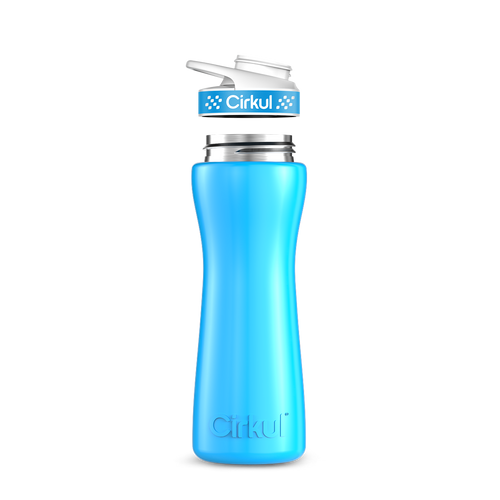 22oz. Stainless Steel Bottle & Comfort Grip Lid - Modern Carry