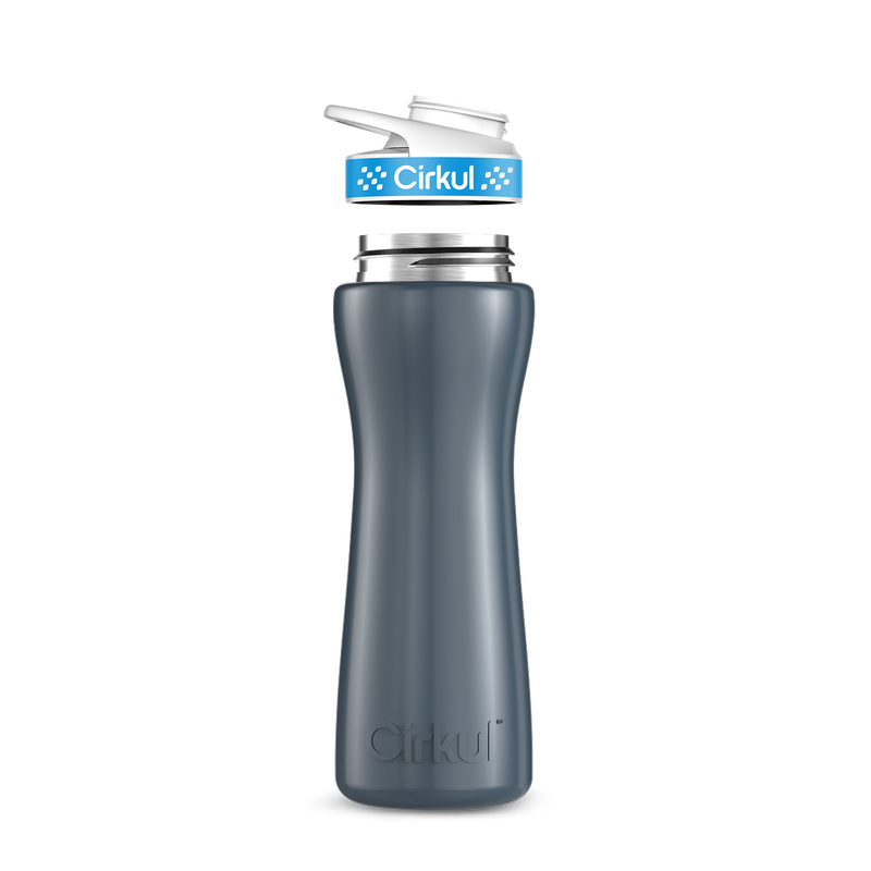 22oz. Stainless Steel Bottle & Comfort Grip Lid - Modern Carry