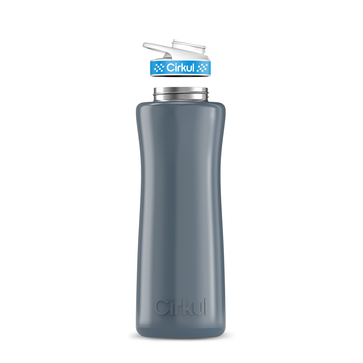 42oz. Stainless Steel Bottle & Comfort Grip Lid - Travel Bottle