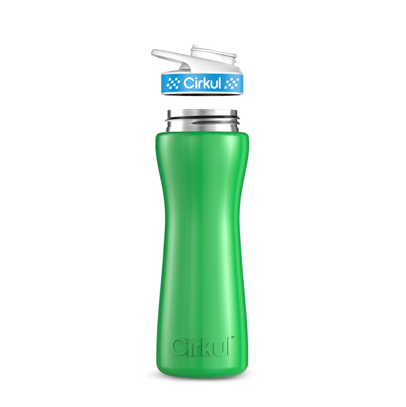 22oz. Stainless Steel Bottle & Comfort Grip Lid - Modern Carry