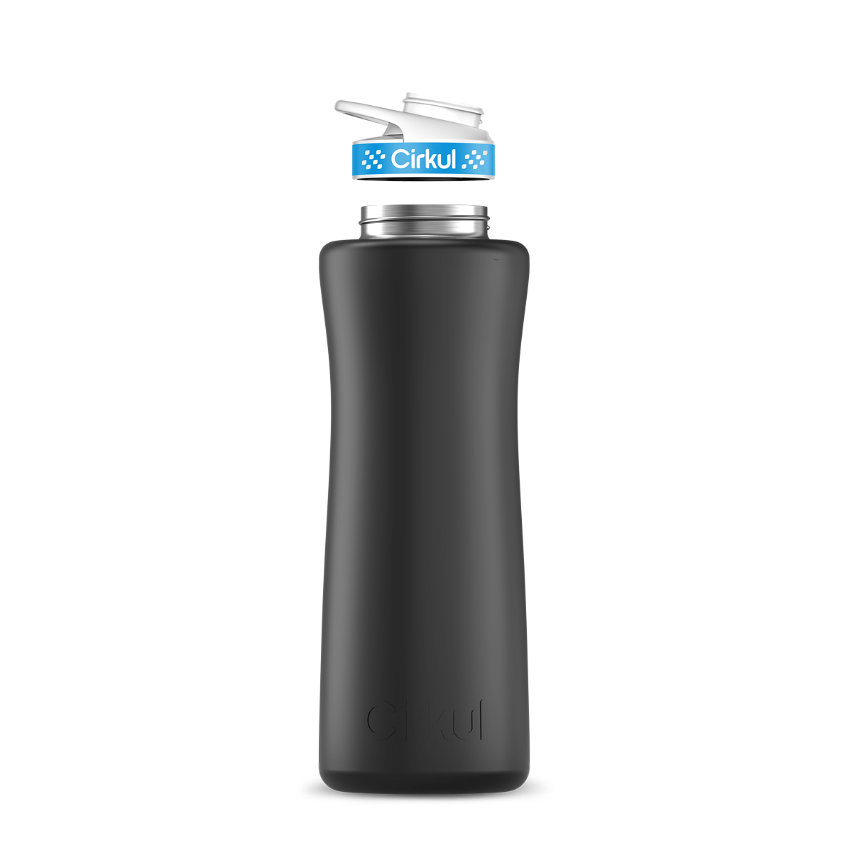42oz. Stainless Steel Bottle & Comfort Grip Lid - Travel Bottle