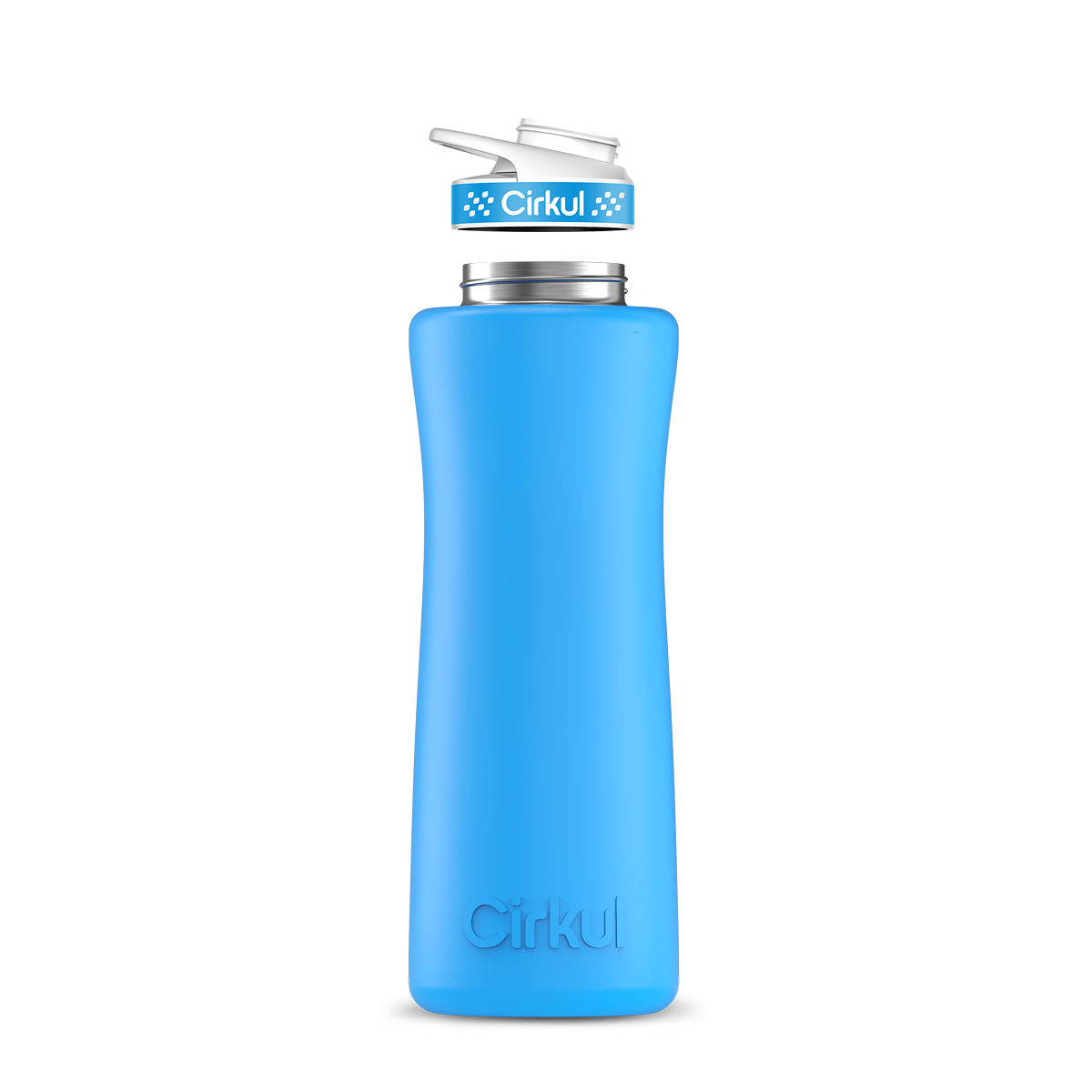 42oz. Stainless Steel Bottle & Comfort Grip Lid - Travel Bottle