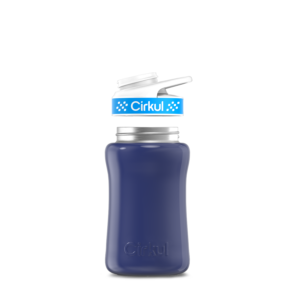 12oz. Stainless Steel Bottle & Comfort Grip Lid - Premium Carry