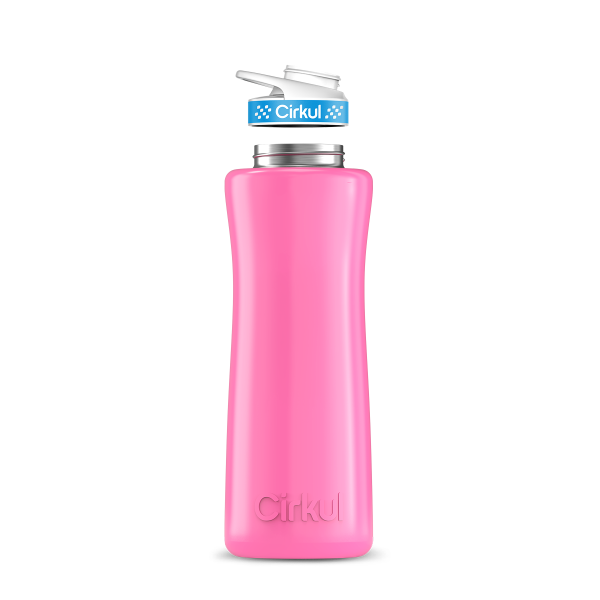 42oz. Stainless Steel Bottle & Comfort Grip Lid - Travel Bottle