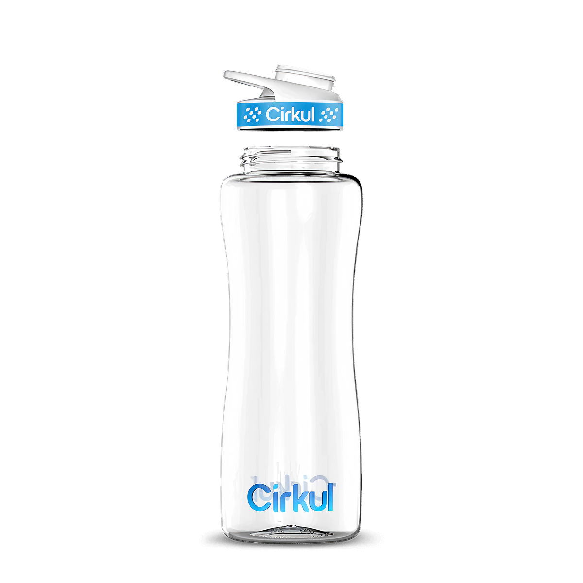 32oz. Plastic Bottle & Comfort Grip Lid - Easy Grip