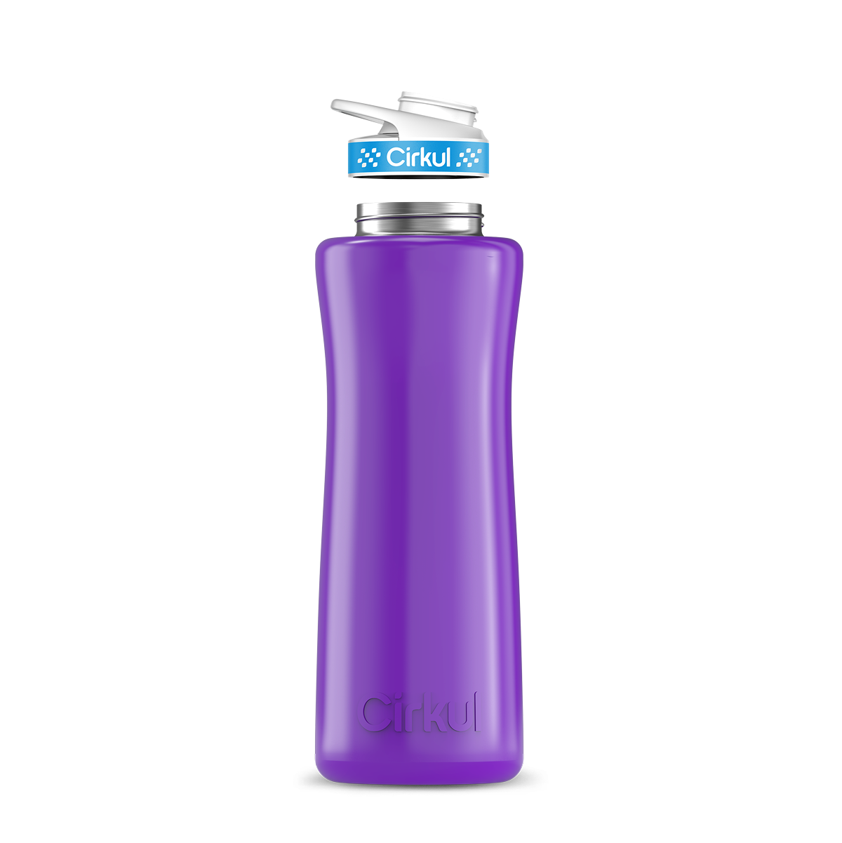 42oz. Stainless Steel Bottle & Comfort Grip Lid - Travel Bottle