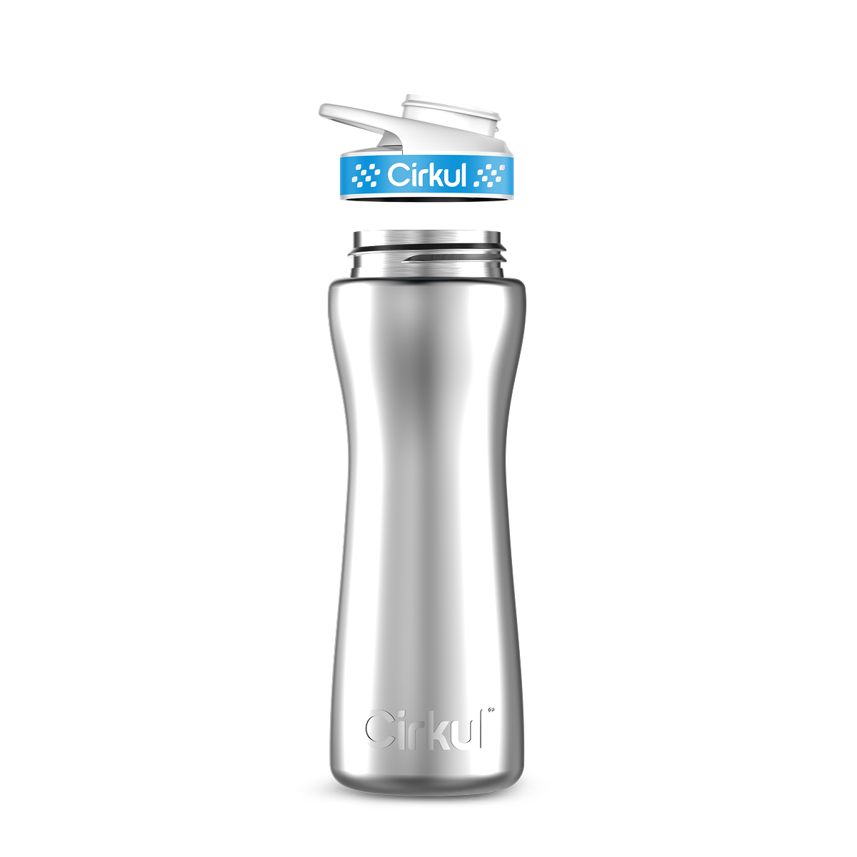 22oz. Stainless Steel Bottle & Comfort Grip Lid - Modern Carry