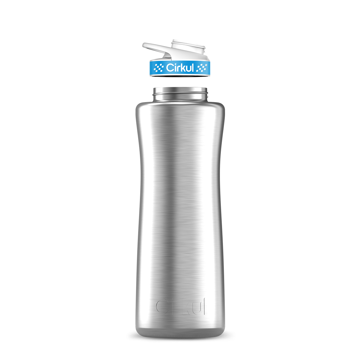 42oz. Stainless Steel Bottle & Comfort Grip Lid - Travel Bottle