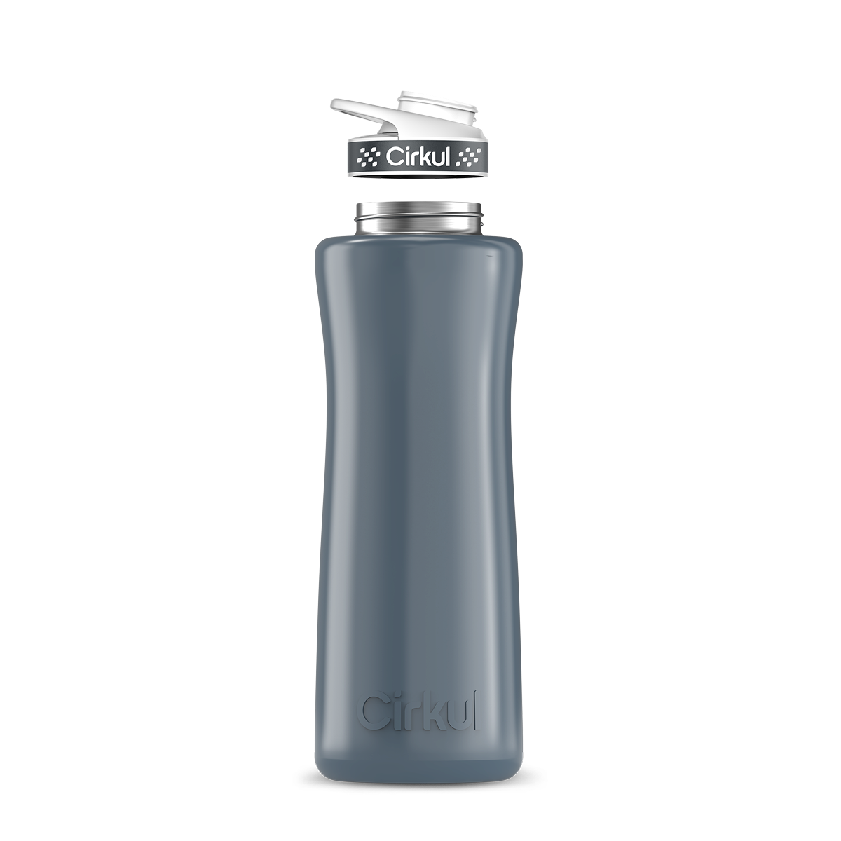 42oz. Stainless Steel Bottle & Comfort Grip Lid - Travel Bottle