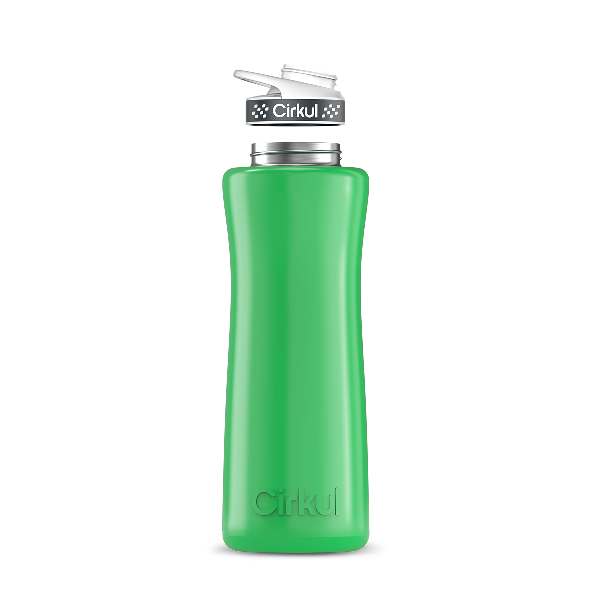 42oz. Stainless Steel Bottle & Comfort Grip Lid - Travel Bottle
