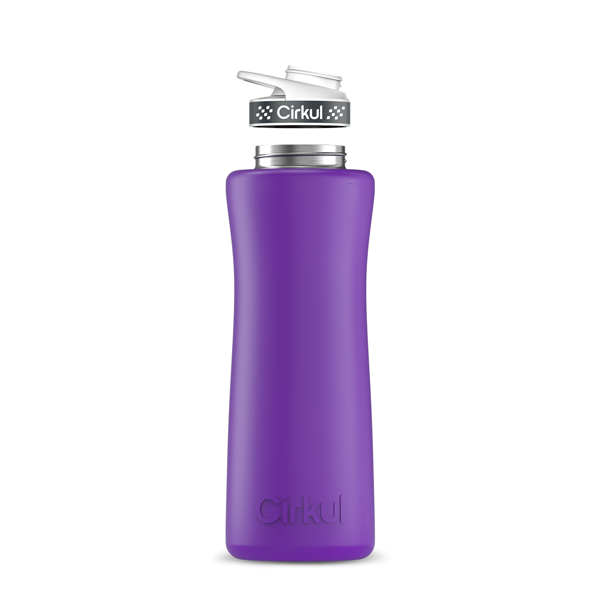 42oz. Stainless Steel Bottle & Comfort Grip Lid - Travel Bottle