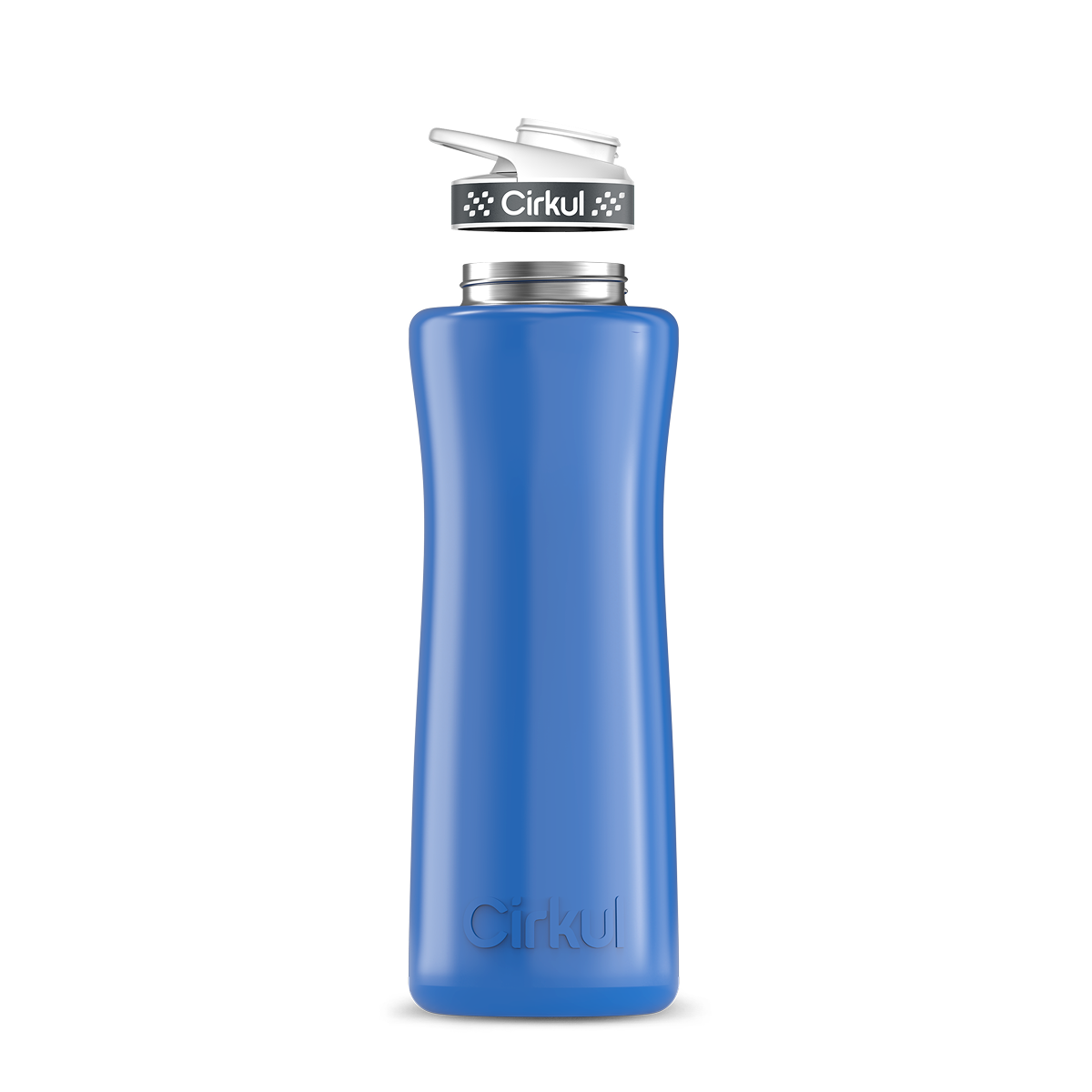 42oz. Stainless Steel Bottle & Comfort Grip Lid - Travel Bottle