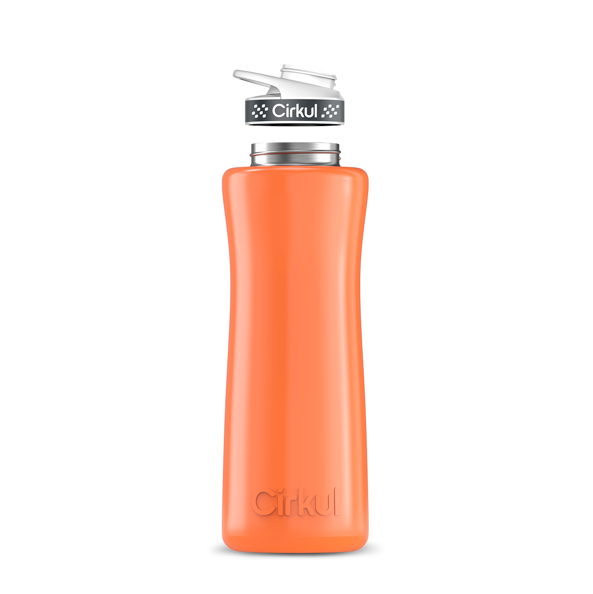 42oz. Stainless Steel Bottle & Comfort Grip Lid - Travel Bottle