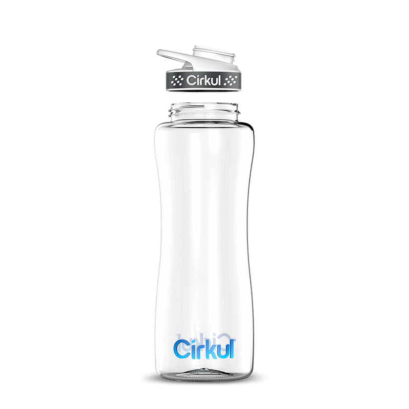 32oz. Plastic Bottle & Comfort Grip Lid - Easy Grip