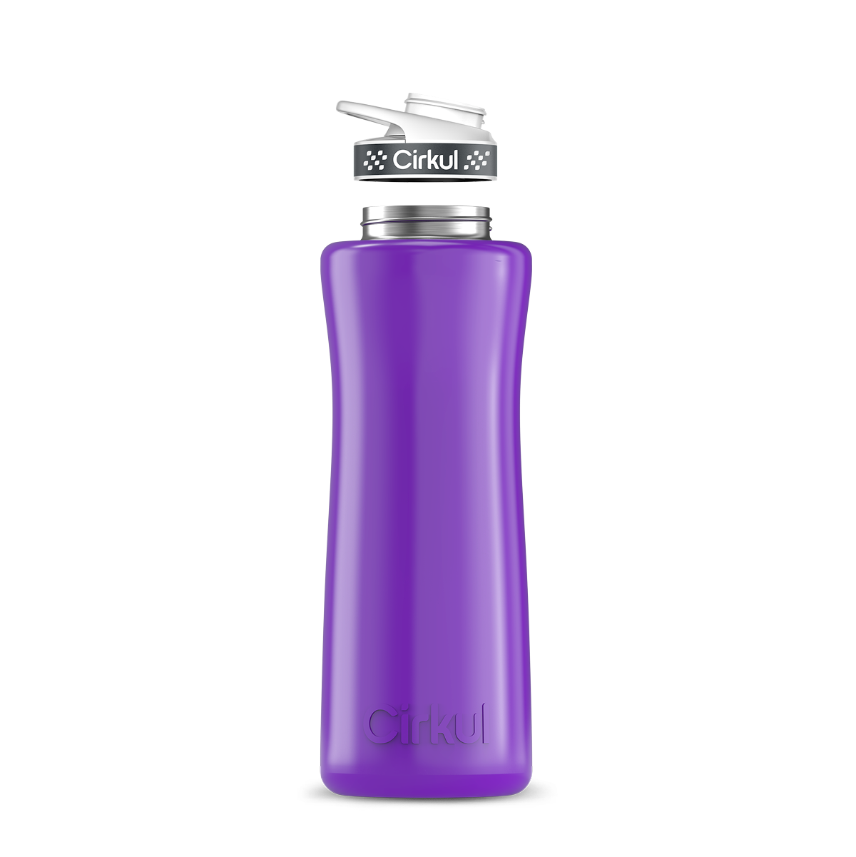 42oz. Stainless Steel Bottle & Comfort Grip Lid - Travel Bottle