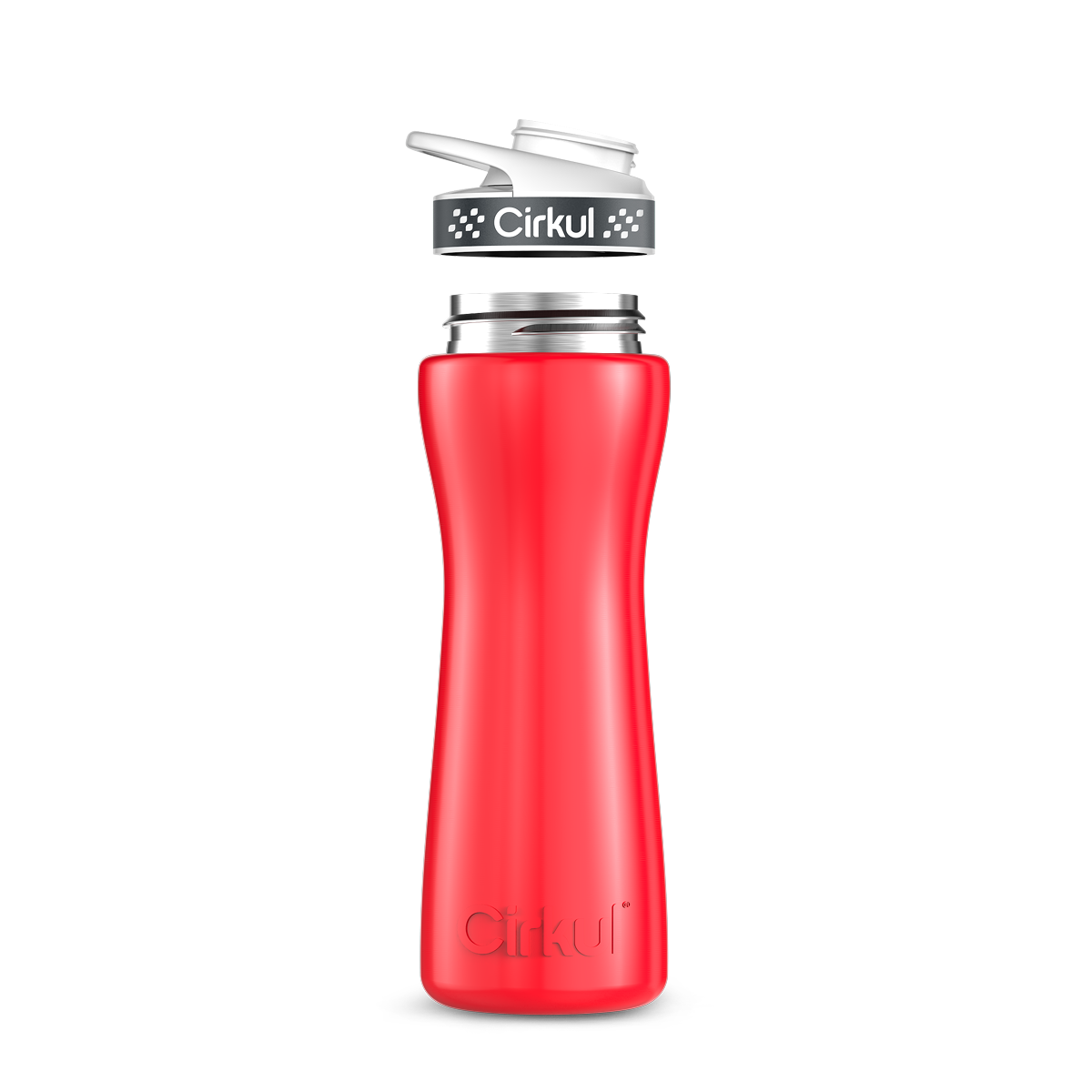 22oz. Stainless Steel Bottle & Comfort Grip Lid - Modern Carry