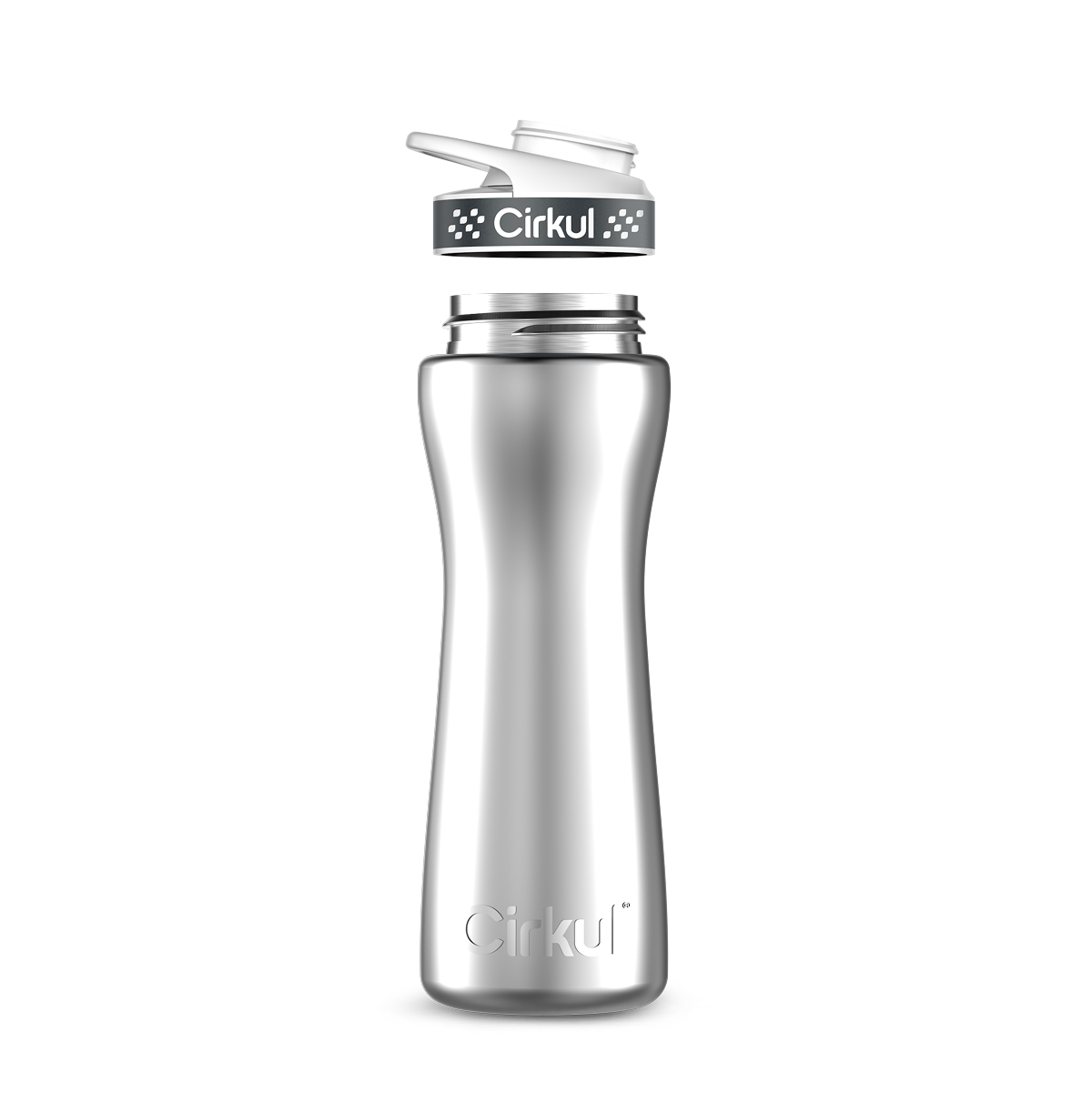 22oz. Stainless Steel Bottle & Comfort Grip Lid - Modern Carry