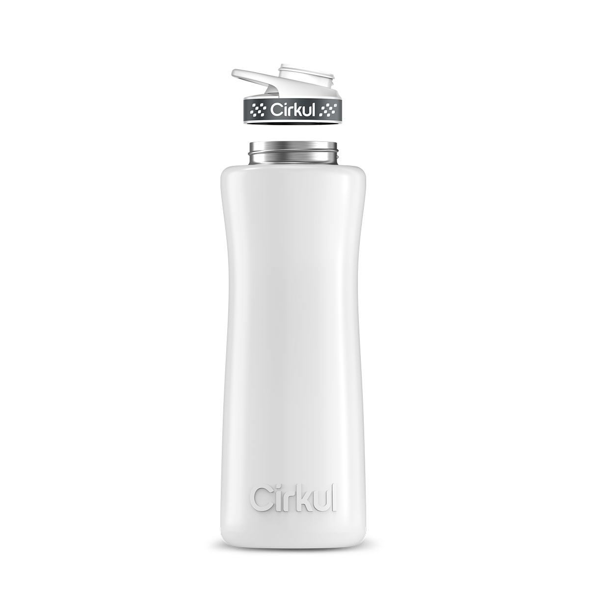 42oz. Stainless Steel Bottle & Comfort Grip Lid - Travel Bottle
