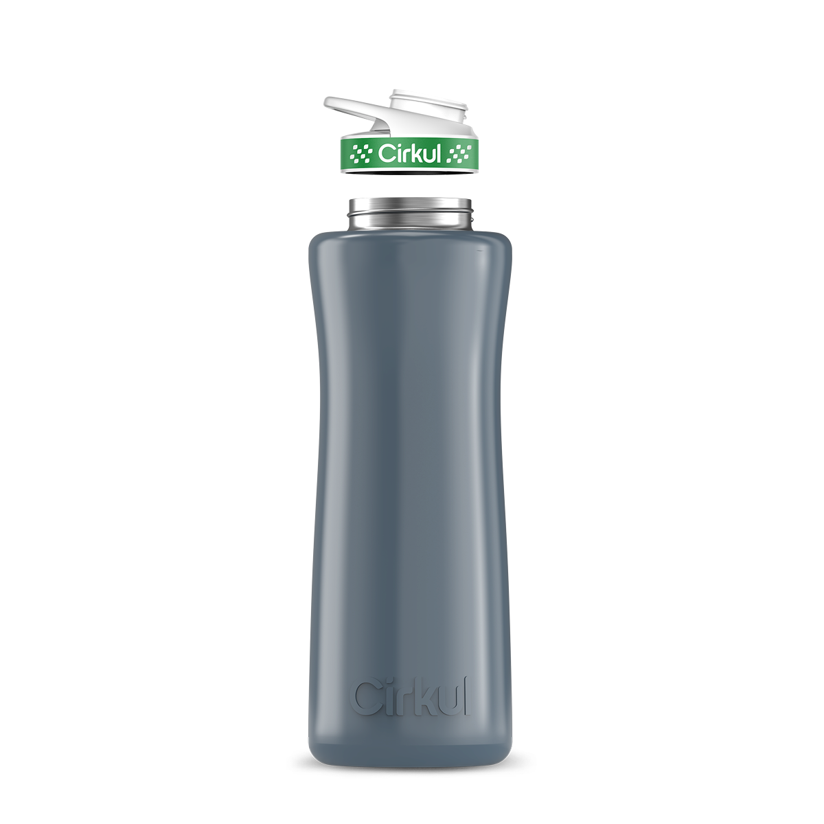 42oz. Stainless Steel Bottle & Comfort Grip Lid - Travel Bottle
