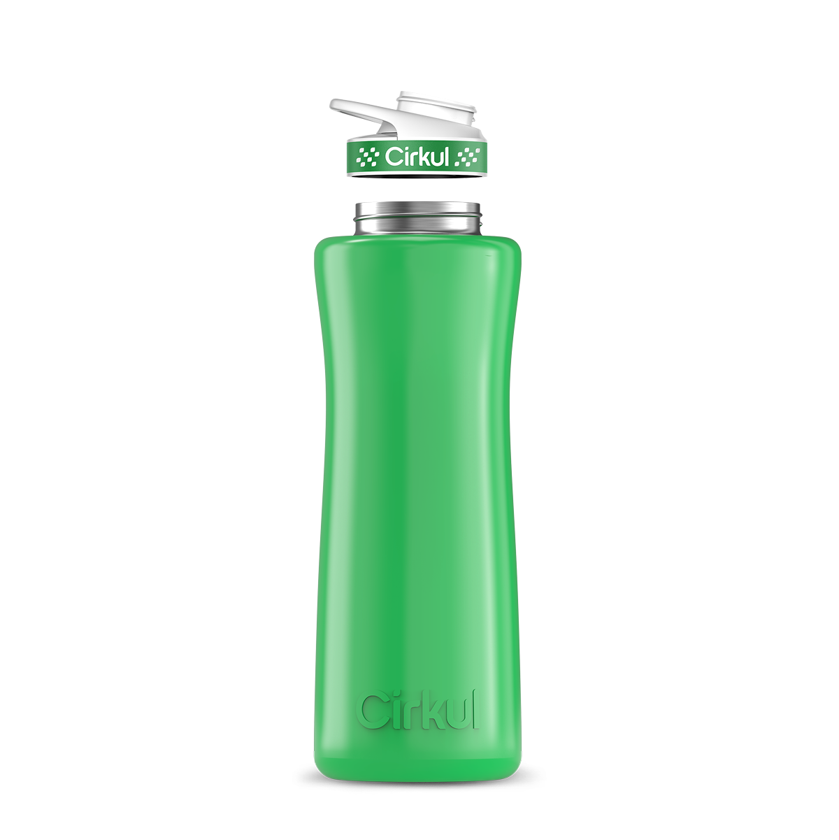 42oz. Stainless Steel Bottle & Comfort Grip Lid - Travel Bottle
