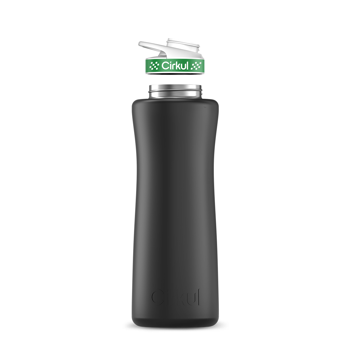 42oz. Stainless Steel Bottle & Comfort Grip Lid - Travel Bottle