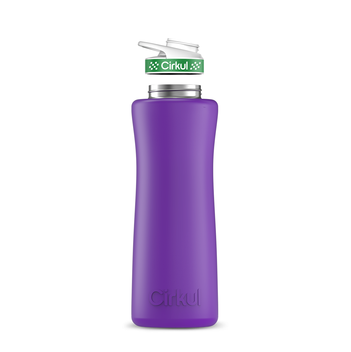 42oz. Stainless Steel Bottle & Comfort Grip Lid - Travel Bottle